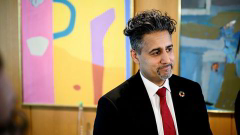 Kulturminister Abid Raja møtte fredag Norway Chess i Stavanger.