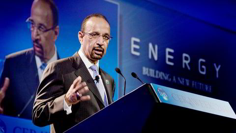 Saudi-Arabias energiminister Khalid al-Falih.