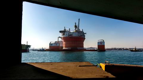 Sevan Marines banebrytende offshoreteknologi er opphavet til sylinderformede rigger. Her, Goliat, tilhørende det italienske oljeselskapet Eni, som nå befinner seg i Barentshavet. Sevan Marine er i dag utelukkende et teknologi-  og rådgivningsselskap.