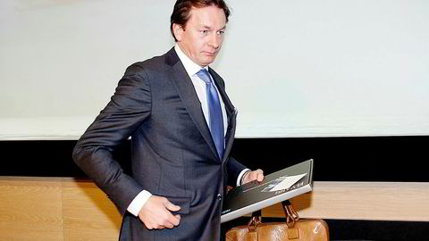 DHT-sjefene Trygve P. Munthe og Svein Moxnes Harfjeld (bildet) får BW Group som ny hovedeier. - Vi er virkelig begeistret, sa de i mars.