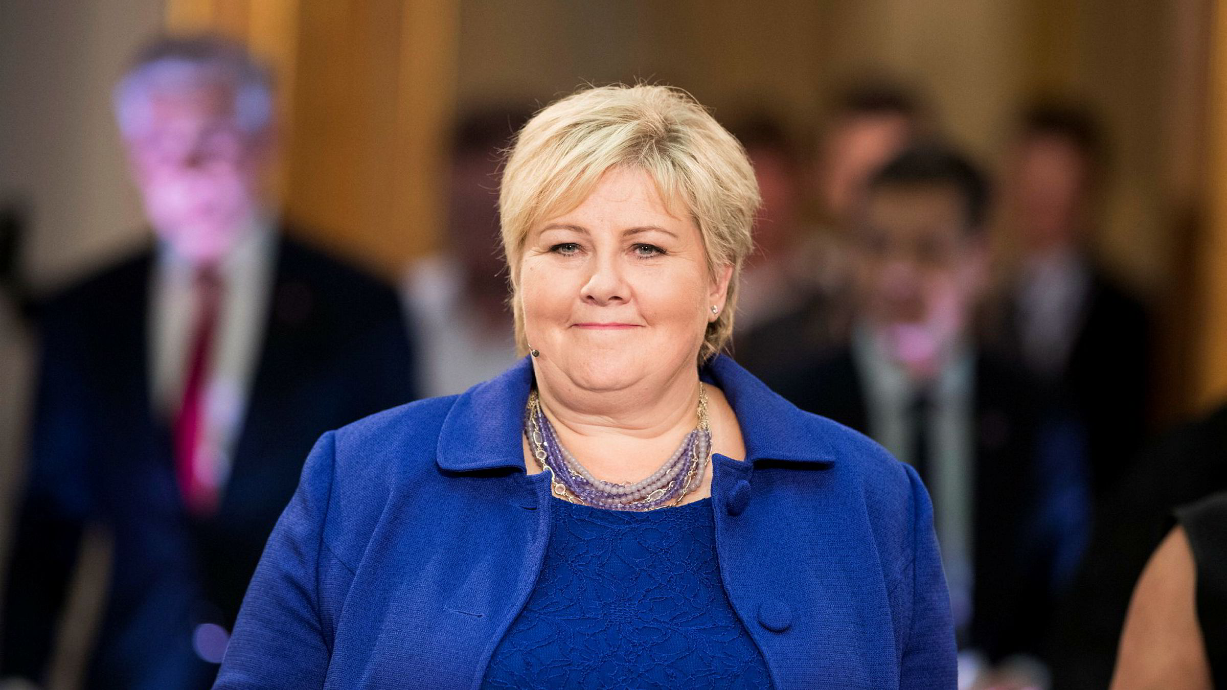 Statsminister Erna Solberg åpner Høyres landsmøte | DN