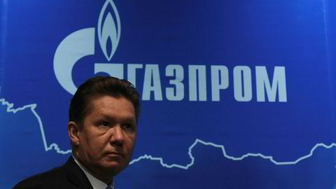 Toppsjef i den russiske gasskjempen Gazprom, Alexei Miller.