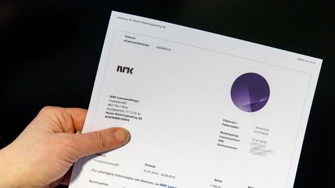 Oslo 20160218. Alle partiene unntatt Frp er eninge om en avtale for å legge om NRK-lisensen. Foto: Gorm Kallestad / NTB scanpix
