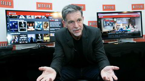 Reed Hastings er sjef for verdens mest populære strømmetjeneste, Netflix. Selskapet startet med utleie av filmer på dvd, men i motsetning til konkurrentene tilpasset Netflix seg den teknologiske utviklingen. Foto: Gorm Kallestad/NTB Scanpix