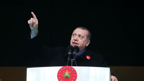 Tyrkias president Recep Erdogan