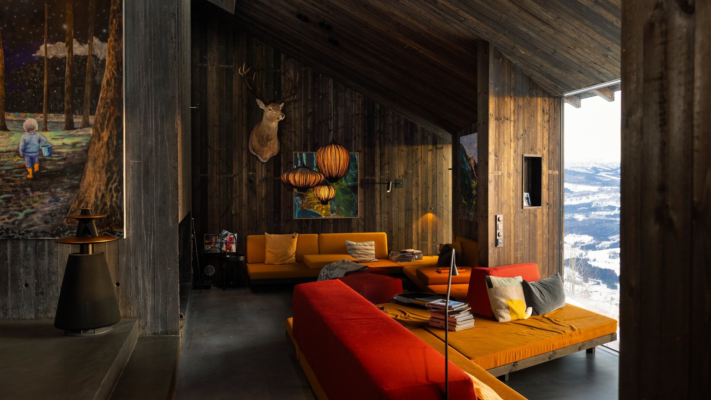 Familien solgte leiligheten – bygget drømmehytta