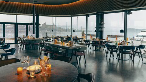 Make Aker Brygge Great Again. Restaurantlokalet virker luftigere og mer åpent nå, etter at Ling Lings flyttelass forlot Aker Brygge.