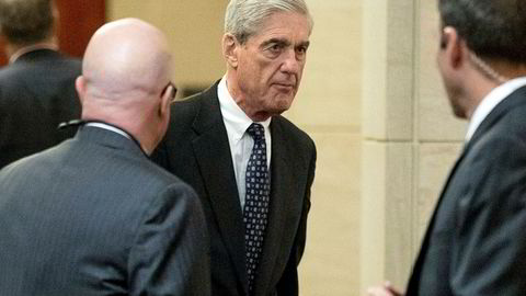 Spesialetterforsker Robert Mueller her nå fredag kveld levert sin rapport til justisminister William Barr.