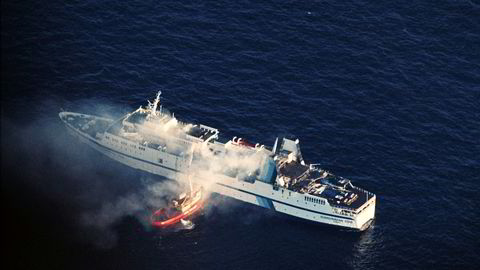 159 personer omkom, de fleste nordmenn, i brannen på Scandinavian Star i april 1990.