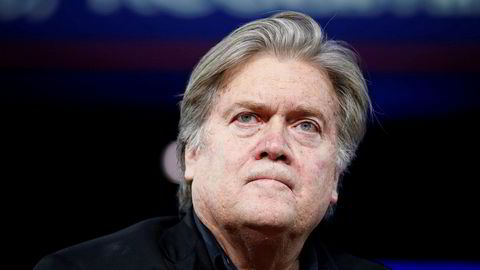 Stephen Bannon var president Donald Trumps sjefstrateg, men de to røk uklar.