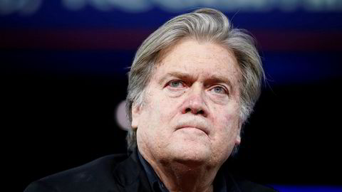 Stephen Bannon var president Donald Trumps sjefstrateg, men de to røk uklar.