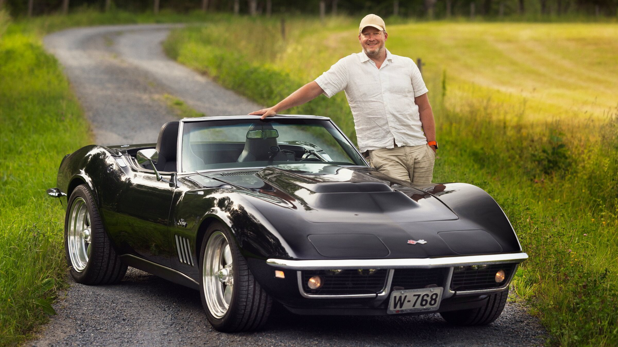 – Corvette er en klar kontrast og avkobling til yrket mitt