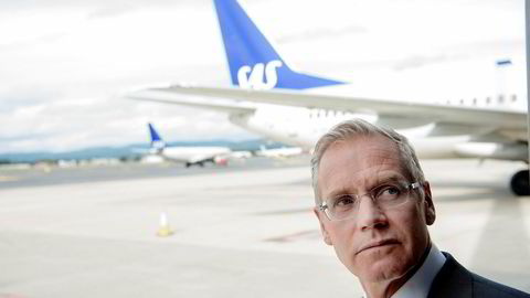 SAS' konsernsjef Rickard Gustafson kom til Oslo onsdag for å bidra til løsning av streiken. Han rakk å provosere pilotene kraftig.