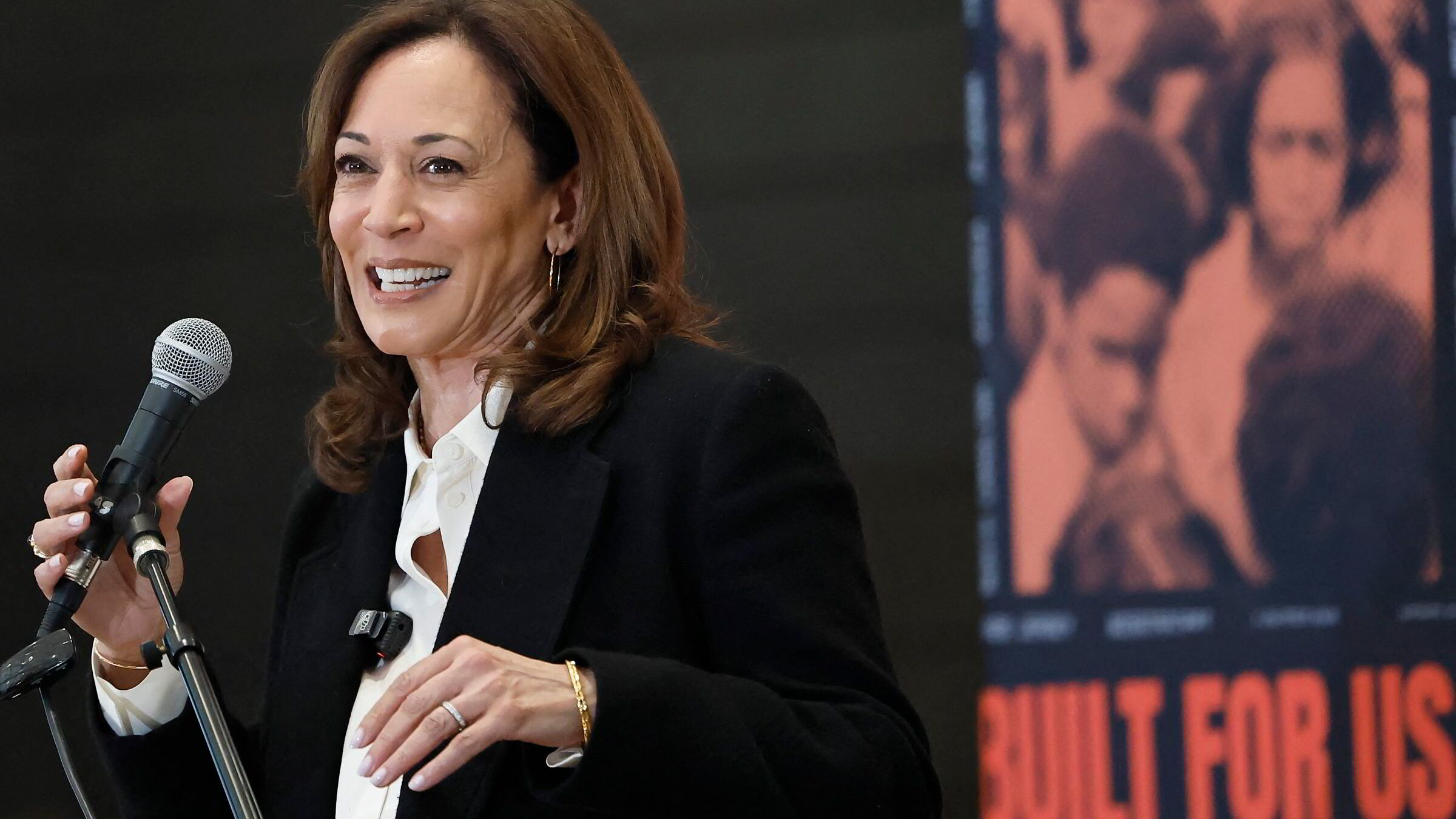 Litt bitter, men kamplysten. Kamala Harris er tilbake