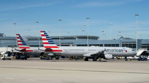 American Airlines avbestiller Airbus-fly, og går for Boeing i stedet. Dette bildet er tatt på McCarran International Airport i Las Vegas, Nevada, ifjor.