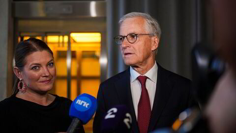 Statsminister Jonas Gahr Støre og næringsminister Cecilie Myrseth møtte fredag representanter for dagligvarebransjen.