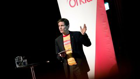 Peter Ruzicka - konsernsjef i Orkla la frem kvartalstall torsdag.