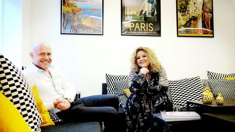 Signy Fardal fortsetter i jobben som Elle-redaktør. Her er hun sammen med Kjetil Tveter, gründeren bak United Influencers.