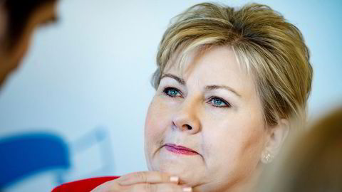 Statsminister Erna Solberg (H).