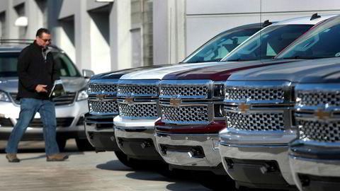 General Motors høstet kritikk fra Trump for å produsere biler i Mexico som skal selges i USA.