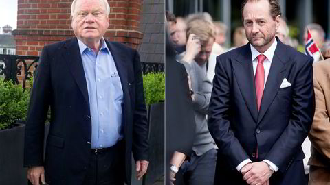 John Fredriksen (t.v) og KJell Inge Røkke.