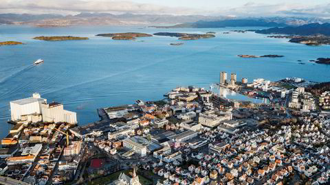 Også i Stavanger, som har vært sterkt preget av oljeprisfall og nedbemanning i flere år, ser leieprisene ut til å stabilisere seg i sentrum av oljehovedstaden. Bildet er fra Stavanger Øst.