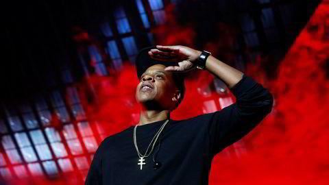 Hip-hop-mogulen Jay Z kjøpte Tidal av norske Schibsted for 56 millioner dollar vinteren 2015. Han ville skape musikkrevolusjon, i stedet ble det oppblåste tall, rettsoppgjør og direktørflukt. Her fra en konsert i New York arrangert av Tidal i 2015.