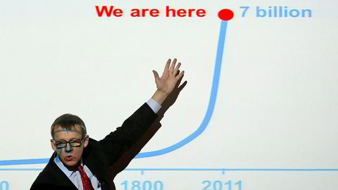 Hans Rosling, her fotografert i 2012.