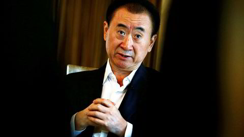 Styreleder og eier Wang Jianlin i Dalian Wanda Group.