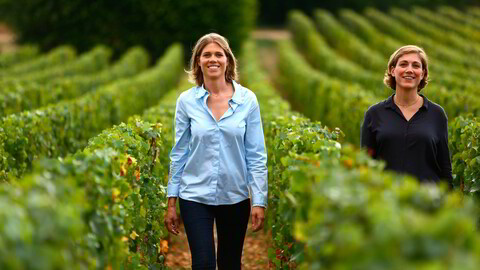 Søstrene Elsa Matrot og Adèle Matrot er blant de største vinmarkseierne i Meursault.