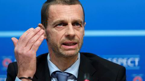 UEFA-president Aleksander Ceferin, som også er visepresident i FIFA, sier det kan skape problemer for USAs VM-søknad i fotball til mesterskapet i 2026, dersom Trumps kontroversielle innreiseforbud blir godkjent.