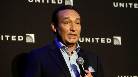 United Airlines-sjef Oscar Muñoz.