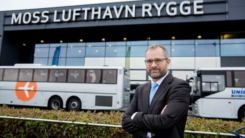 Knut R. Johannessen (daglig leder og initiativtager i selskapet Rygge Airport as).