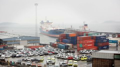 Veksten i norsk økonomi vil ta seg bra opp i år, blant annet som følge av at eksporten bedres, mener Nordea Markets. Bildet er fra Oslo Havn på Sjursøya i Oslo.