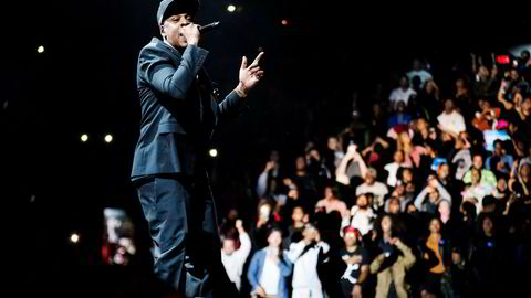 Jay Z kjøpte Tidal, som opprinnelig het Wimp, for 464 millioner svenske kroner i 2015. Bildet er fra en støttekonsert for Hillary Clinton under den amerikanske valgkampen.