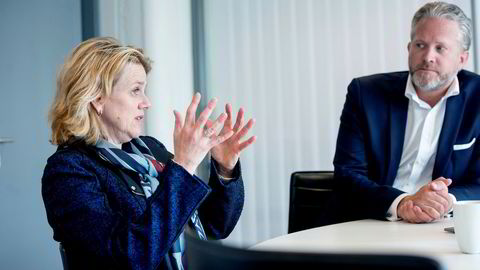 Litt sterkere økonomisk fremgang. BI-professor Hilde C. Bjørnland og norgessjef Espen Viskjer i Retriever står bak FNI – konjunkturindikator for norsk økonomi som skal måle aktivitet i sanntid.