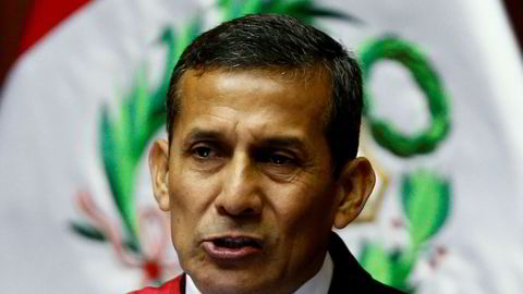 Totalt tre millioner dollar i bestikkelser, over 25 millioner kroner, ble gitt til Perus tidligere president Ollanta Humala, som vant valget i 2011.