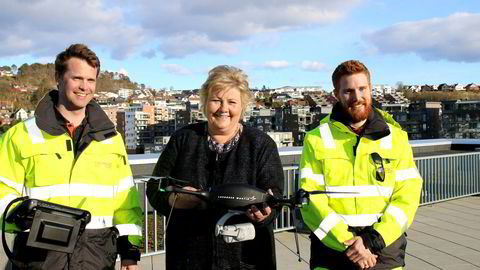 Droneselskapet Nordic Unmanned har gitt nye muligheter til erfarne folk fra olje- og gassindustrien. De har bygget videre på variert og unik kompetanse, skriver statsminister Erna Solberg. Tirsdag besøkte hun selskapet, som holder til i Sandnes.