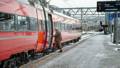 Toget fra Oslo til Bergen gikk få minutter etter at det ble klart at Vy fortsatt skal bringe passasjerer over fjellet.