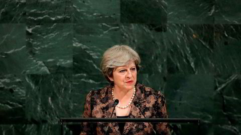 Den fjerde forhandlingsrunden om brexit starter mandag, og det avgjørende vil være hva britene faktisk legger på bordet. Her Storbritannias statsminister Theresa May.