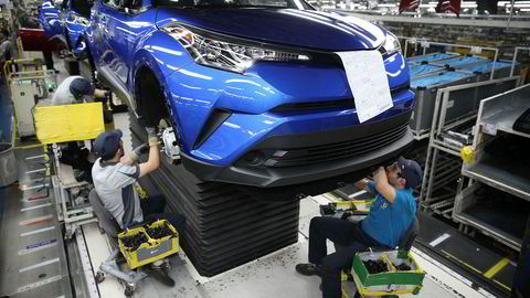 Toyota utviklet «lean production» og skapte en ny standard. Metoden ble etterhvert formidlet av konsulentselskaper – «men da var det ikke lengre attraktivt å bruke «lean» som strategi. Nettopp fordi den var blitt et universalkrav. Som digitalteknologi blir på stadig flere områder», skriver innleggsforfatteren. Bildet er fra en Toyota-fabrikk i Sakarya i Tyrkia.