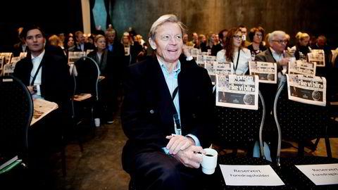 Ideen om et objektivt ansvar for underordnedes handlinger er koblet til toppsjefers spesielle ansvar for kulturen i en organisasjon. Her tidligere Yara-topp Thorleif Enger på DNs konferanse om økonomisk kriminalitet.