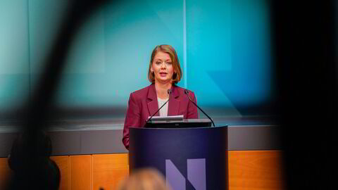 Norges sentralbanksjef Ida Wolden Bache forklarer hvorfor den norske styringsrenten ble satt ned torsdag.