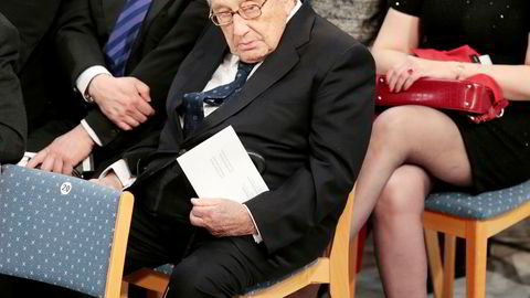 USAs tidligere utenriksminister, Henry Kissinger, var tilstede da Nobels fredspris 2016 ble tildelt Colombias president Juan Manuel Santos lørdag.