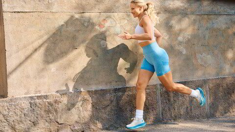 Beast mode. – Jeg løper sykt mye fortere med nummer på brystet enn jeg gjør på treningsturer, sier Emilie Voe Nereng.