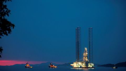Seadrill-riggen West Linus.