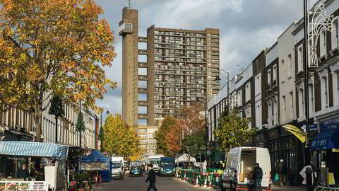 Klassiker. Trellick Tower i London sto ferdig i 1972, og snart gikk mye galt i den digre boligblokken. Den uidentifiserte fiksjonsbygningen i «High-Rise» er ofte blitt satt i sammenheng med Trellick-tårnet.