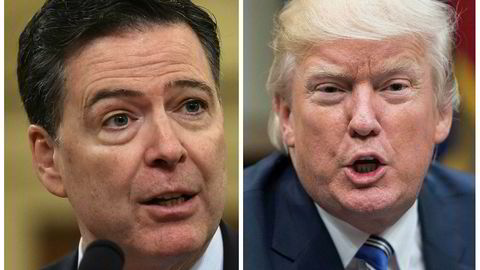 Tidligere FBI-sjef James Comey har ikke mye positivt å si om president Donald Trump.