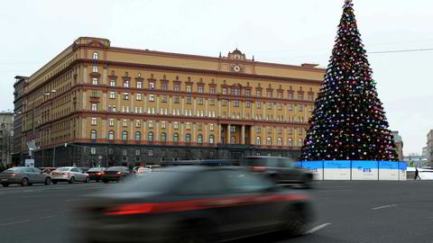 Avbildet er hovedkvarteret til den russiske sikkerhetstjenesten FSB, som har havnet i internasjonalt søkelys etter anklagene om USAs påtroppende president Donald Trumps tilknytning til Russland.