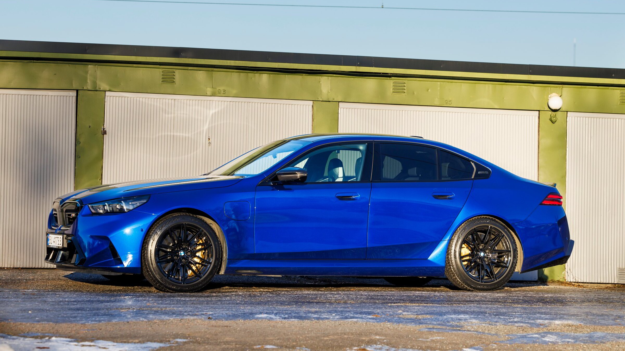 Biltest av BMW M5: BMWs feteste